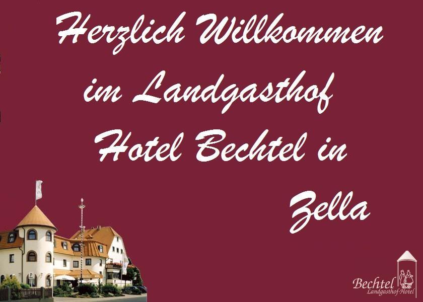 Landgasthof Hotel Bechtel Zella Eksteriør bilde